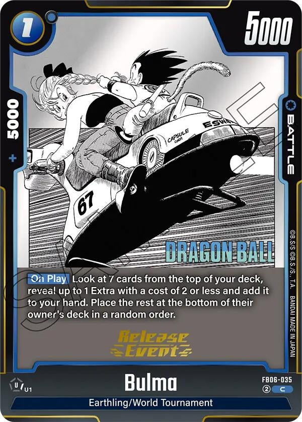 Image for Bulma - FB06-035 (FB06-035) - Dragon Ball Super: Fusion World