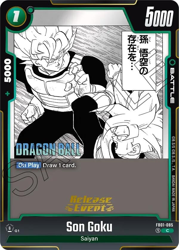 Image for Son Goku - FB01-085 (FB01-085) - Dragon Ball Super: Fusion World