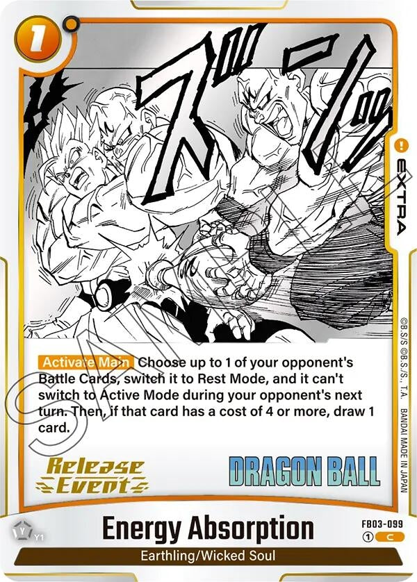 Image for Energy Absorption (FB03-099) - Dragon Ball Super: Fusion World