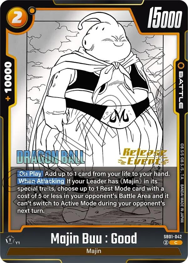 Image for Majin Buu : Good - SB01-042 (SB01-042) - Dragon Ball Super: Fusion World