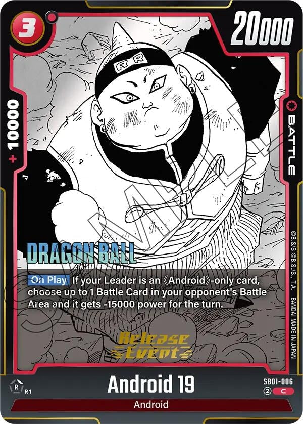 Image for Android 19 (SB01-006) - Dragon Ball Super: Fusion World