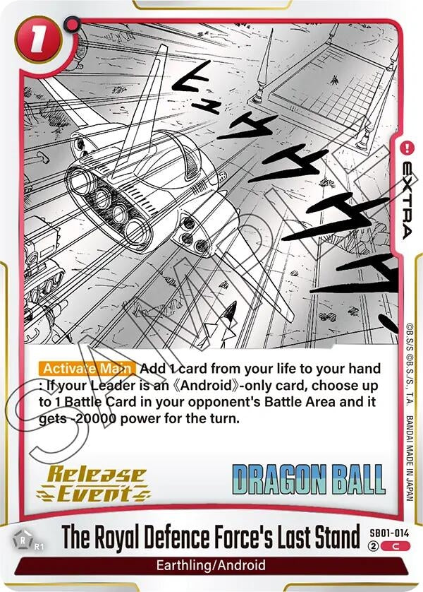 Image for The Royal Defence Force's Last Stand (SB01-014) - Dragon Ball Super: Fusion World