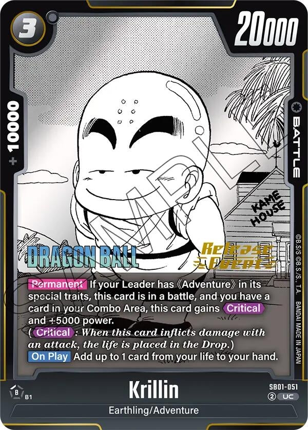 Image for Krillin - SB01-051 (SB01-051) - Dragon Ball Super: Fusion World