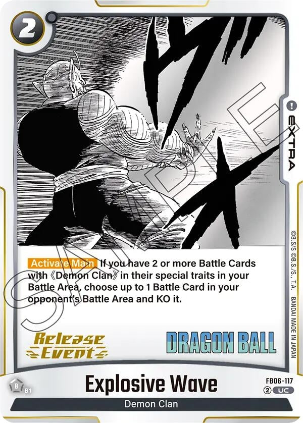 Image for Explosive Wave (FB06-117) - Dragon Ball Super: Fusion World