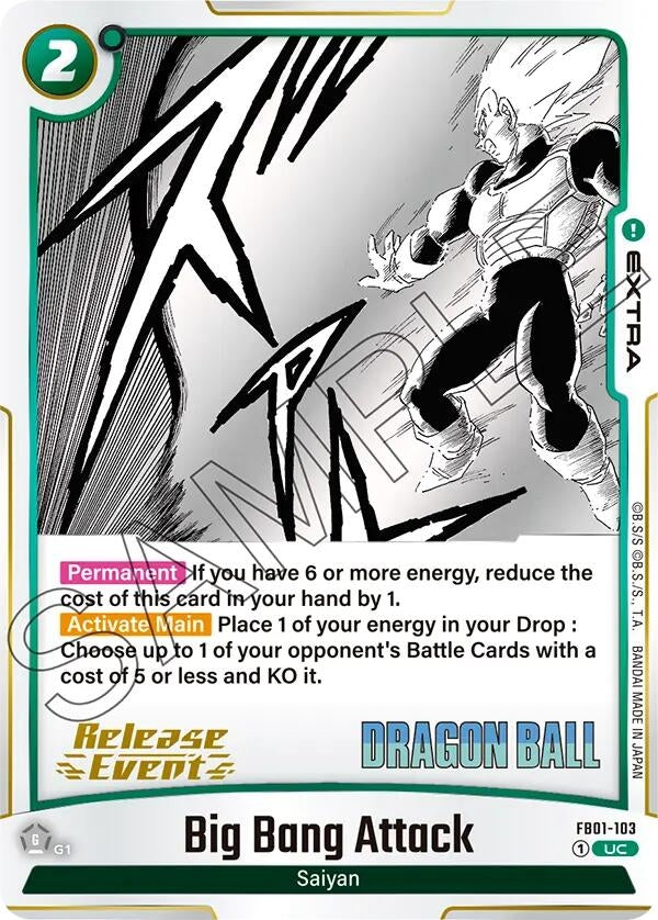 Image for Big Bang Attack (FB01-103) - Dragon Ball Super: Fusion World