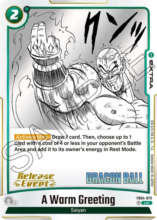 Image for A Warm Greeting (FB04-073) - Dragon Ball Super: Fusion World