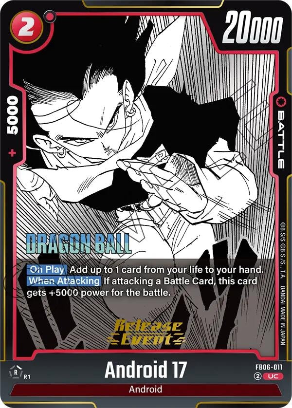 Image for Android 17 - FB06-011 (FB06-011) - Dragon Ball Super: Fusion World