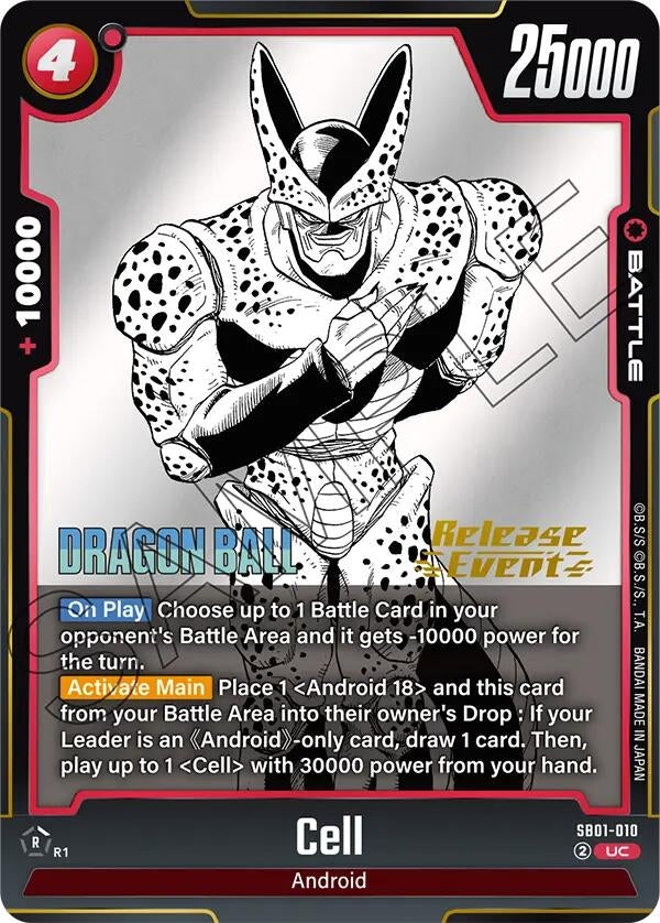 Image for Cell - SB01-010 (SB01-010) - Dragon Ball Super: Fusion World