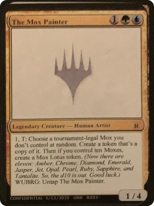 Image for The Mox Painter - Magic: The Gathering