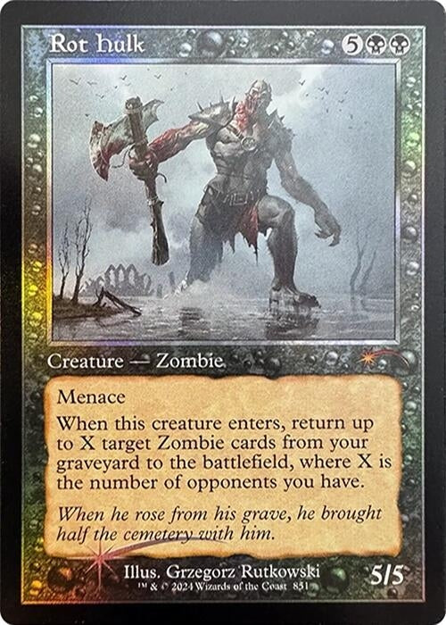 Image for Rot Hulk (Retro Frame) (851) - Magic: The Gathering