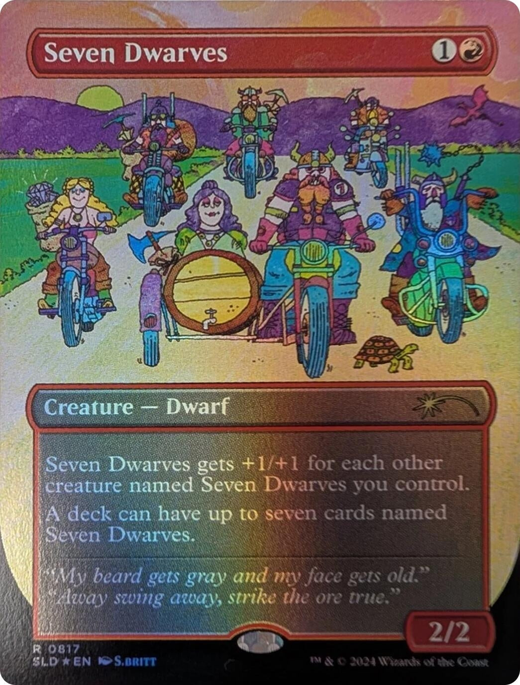Image for Seven Dwarves (0817) (817) - Magic: The Gathering