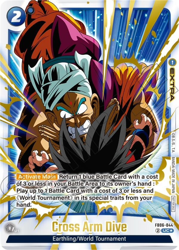 Image for Cross Arm Dive (Limited Pack 02) (Alternate Art) (FB06-044) - Dragon Ball Super: Fusion World