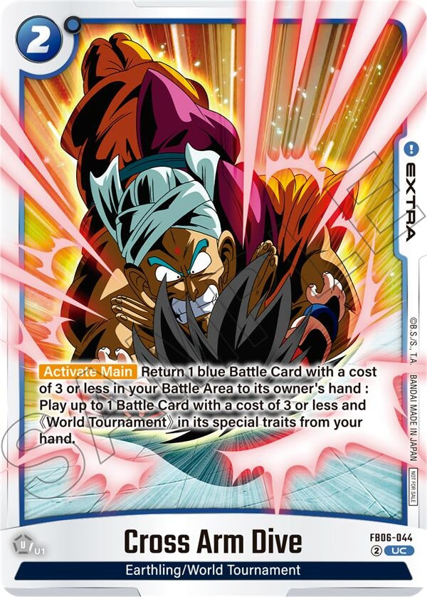 Image for Cross Arm Dive (Limited Pack 02) (FB06-044) - Dragon Ball Super: Fusion World