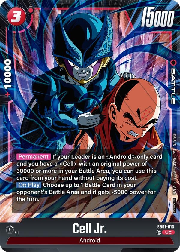 Image for Cell Jr. (Limited Pack 02) (SB01-013) - Dragon Ball Super: Fusion World