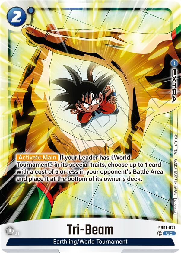 Image for Tri-Beam (Limited Pack 02) (SB01-021) - Dragon Ball Super: Fusion World