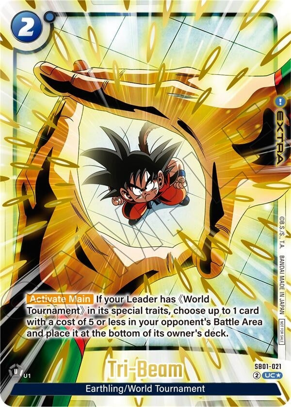 Image for Tri-Beam (Limited Pack 02) (Alternate Art) (SB01-021) - Dragon Ball Super: Fusion World