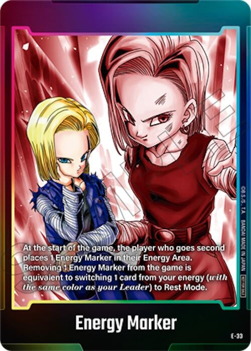 Image for Energy Marker (E-33) (E-33) (Fusion World Energy Markers) - Dragon Ball Super: Fusion World