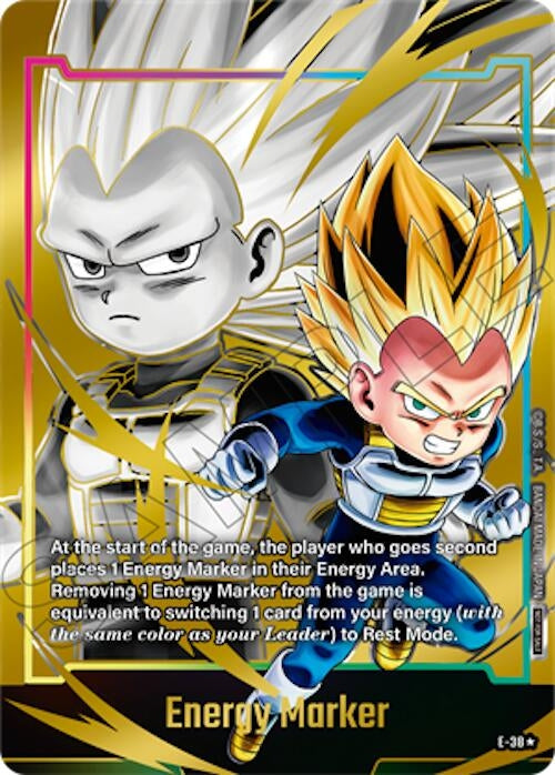 Image for Energy Marker (E-38) (Gold) (E-38) (Fusion World Energy Markers) - Dragon Ball Super: Fusion World