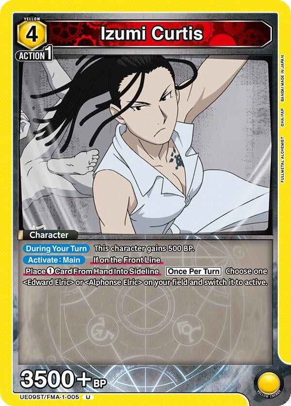 Image for Izumi Curtis (UE09ST/FMA-1-005) (UE09ST: FULLMETAL ALCHEMIST Starter Deck) - Union Arena