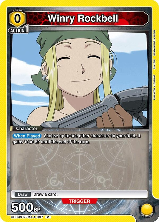 Image for Winry Rockbell (UE09ST/FMA-1-007) (UE09ST: FULLMETAL ALCHEMIST Starter Deck) - Union Arena