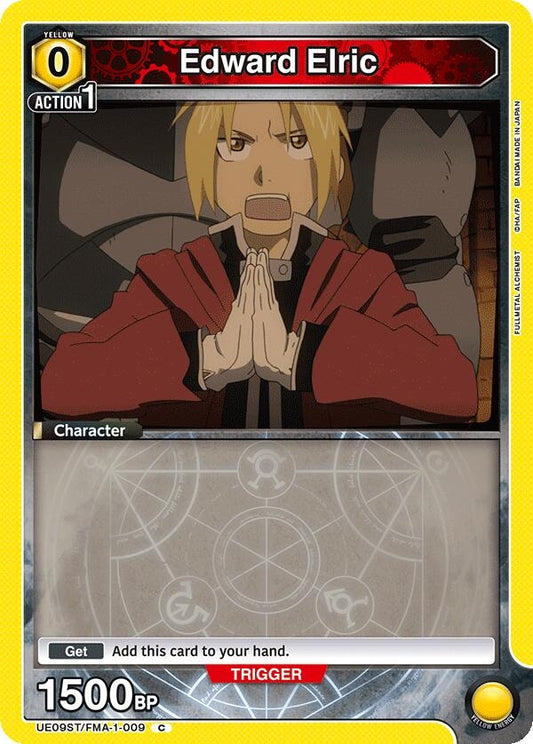 Image for Edward Elric (009) (UE09ST/FMA-1-009) (UE09ST: FULLMETAL ALCHEMIST Starter Deck) - Union Arena