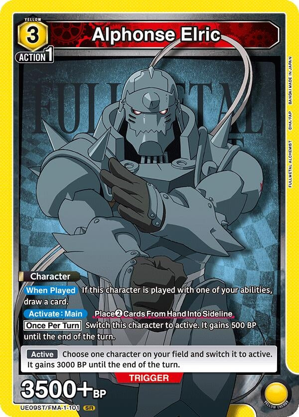 Image for Alphonse Elric (101) (UE09ST/FMA-1-101) (UE09ST: FULLMETAL ALCHEMIST Starter Deck) - Union Arena