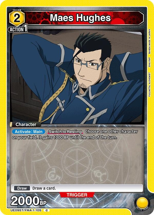 Image for Maes Hughes (UE09ST/FMA-1-105) (UE09ST: FULLMETAL ALCHEMIST Starter Deck) - Union Arena