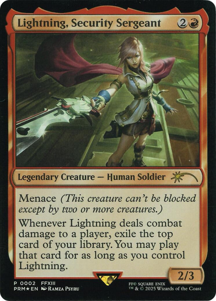 Image for Lightning, Security Sergeant (Costco Bundle) (2) - Magic: The Gathering