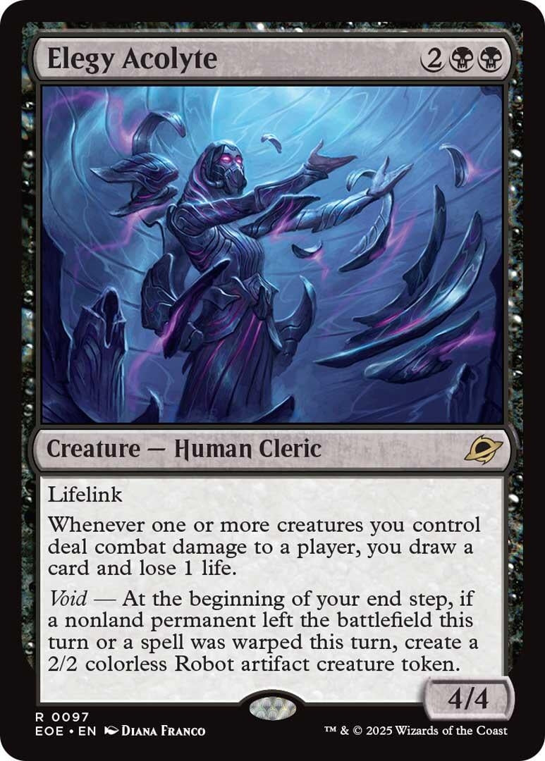 Image for Elegy Acolyte (97) (Edge of Eternities) - Magic: The Gathering