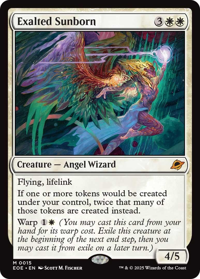 Image for Exalted Sunborn (15) (Edge of Eternities) - Magic: The Gathering