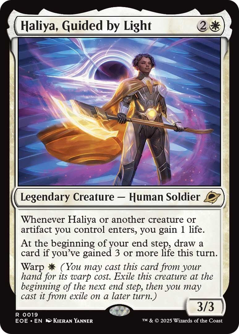Image for Haliya, Guided by Light (19) (Edge of Eternities) - Magic: The Gathering