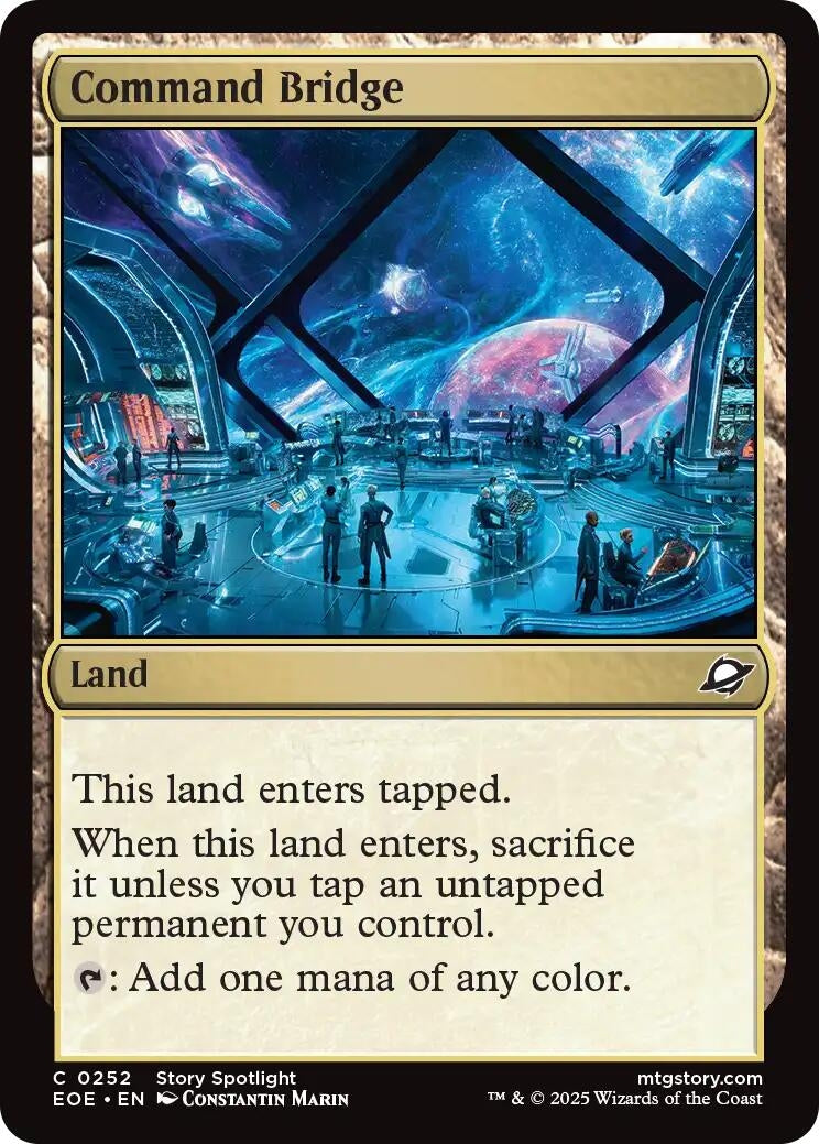 Image for Command Bridge (252) (Edge of Eternities) - Magic: The Gathering