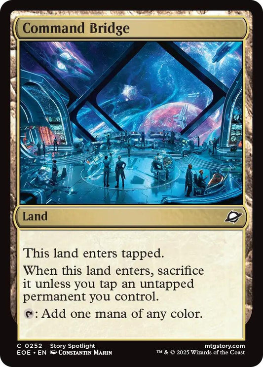 Image for Command Bridge (252) (Edge of Eternities) - Magic: The Gathering