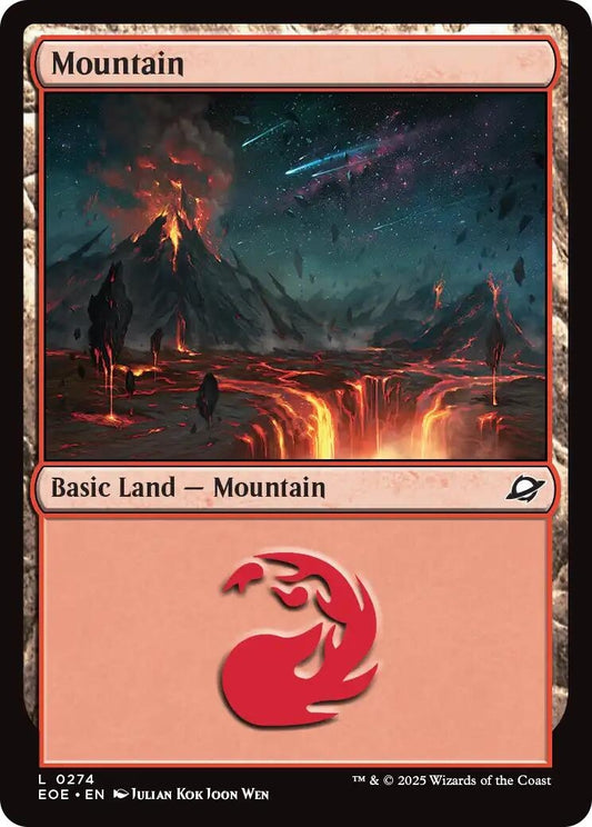 Image for Mountain (0274) (274) (Edge of Eternities) - Magic: The Gathering