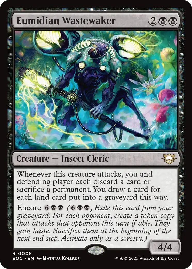 Image for Eumidian Wastewaker (8) - Magic: The Gathering