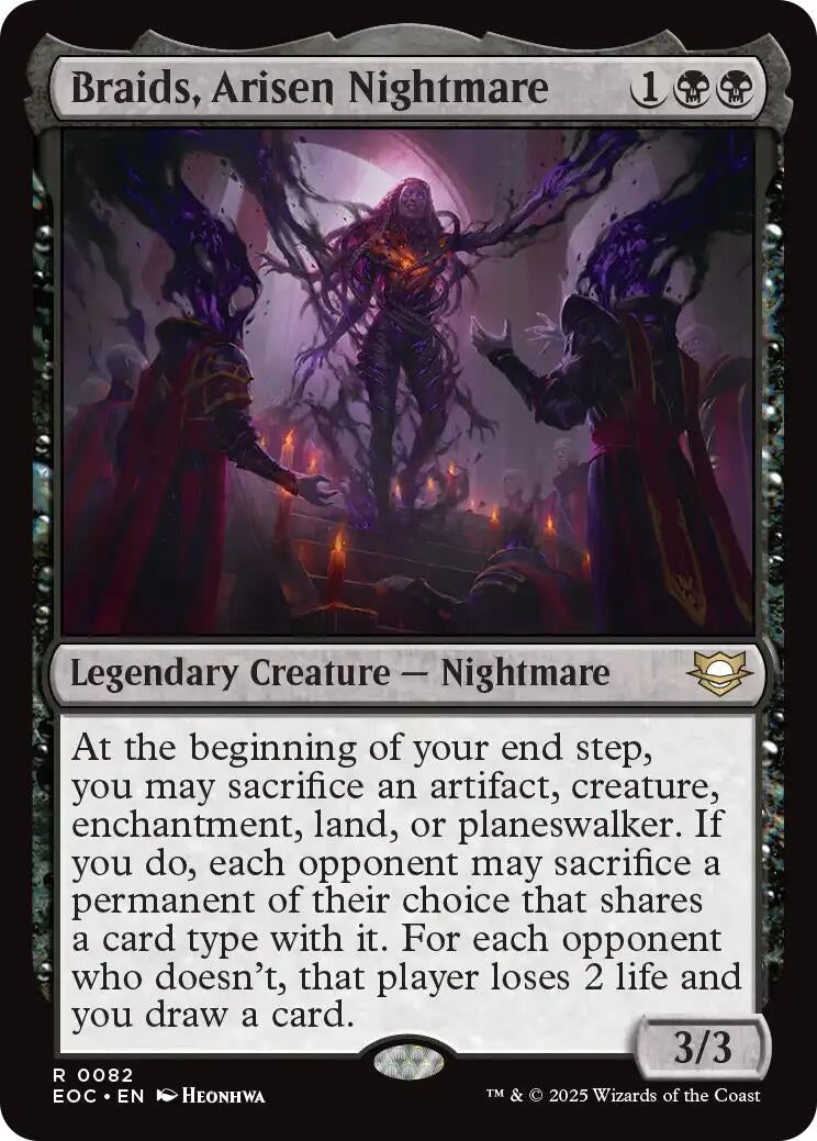 Image for Braids, Arisen Nightmare (82) - Magic: The Gathering