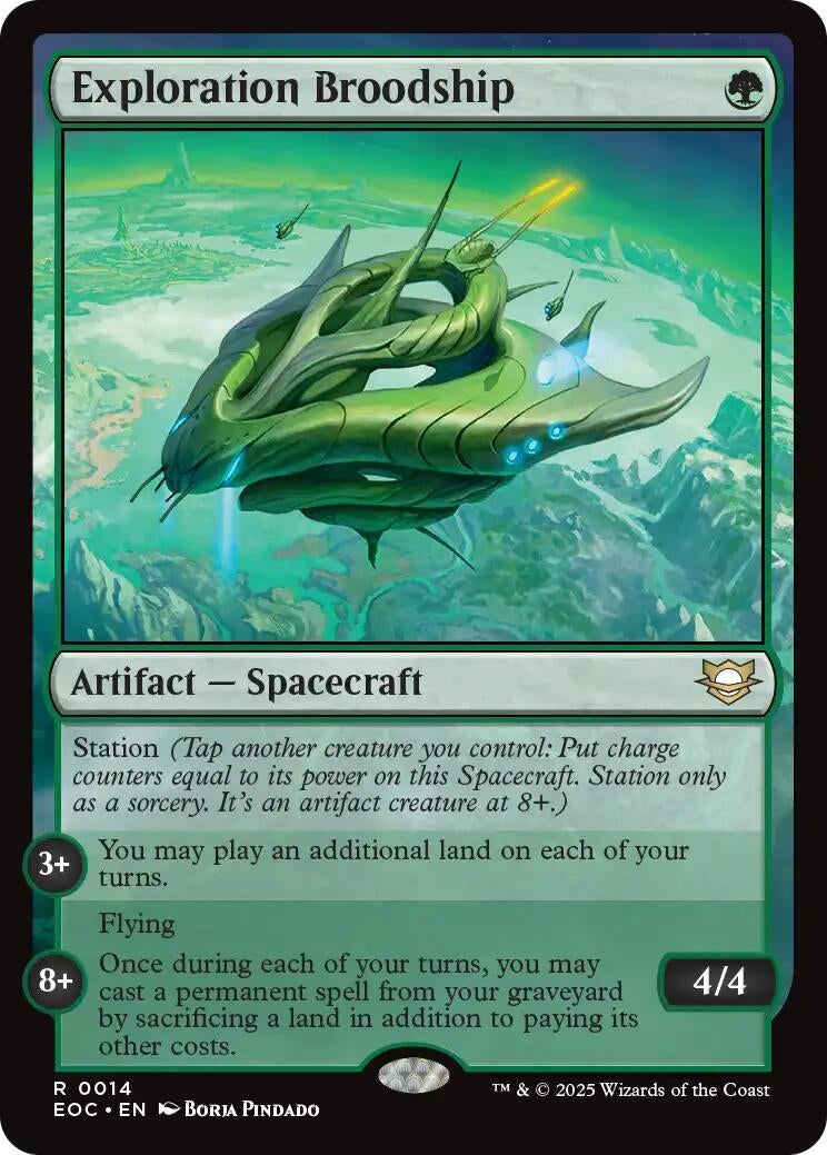 Image for Exploration Broodship (14) - Magic: The Gathering