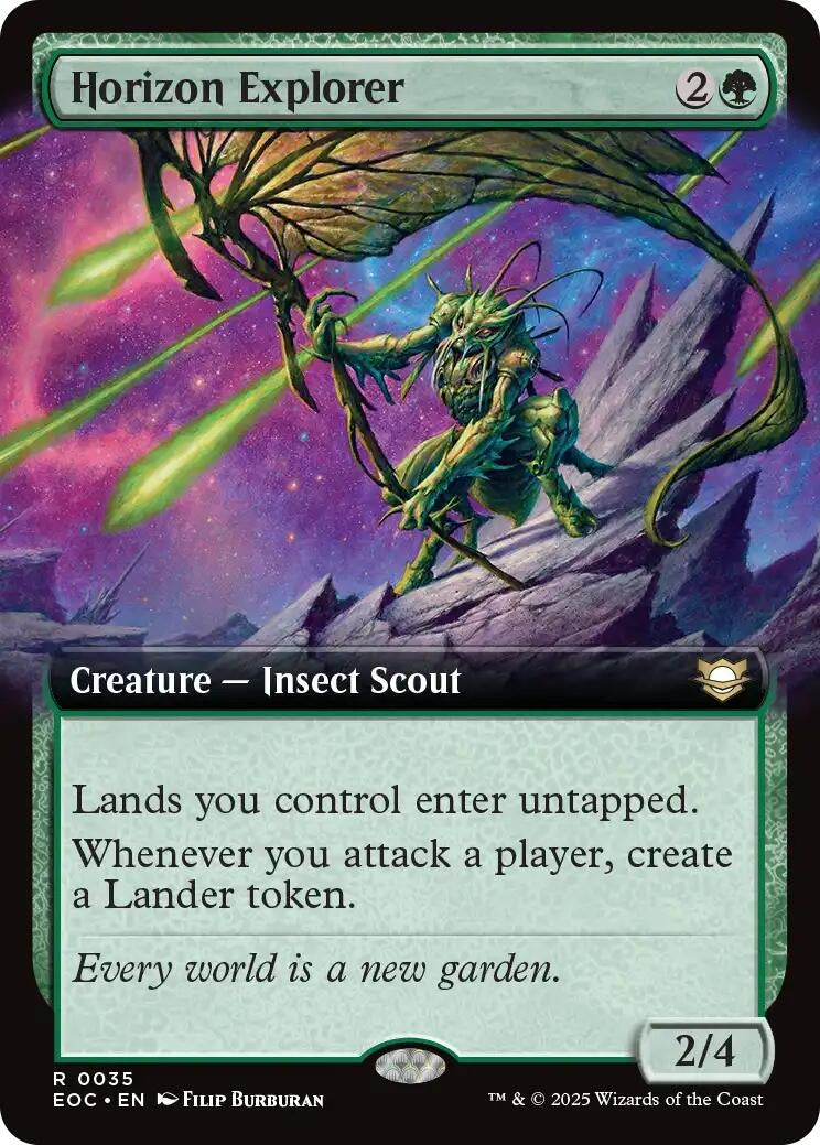 Image for Horizon Explorer (Extended Art) (35) - Magic: The Gathering