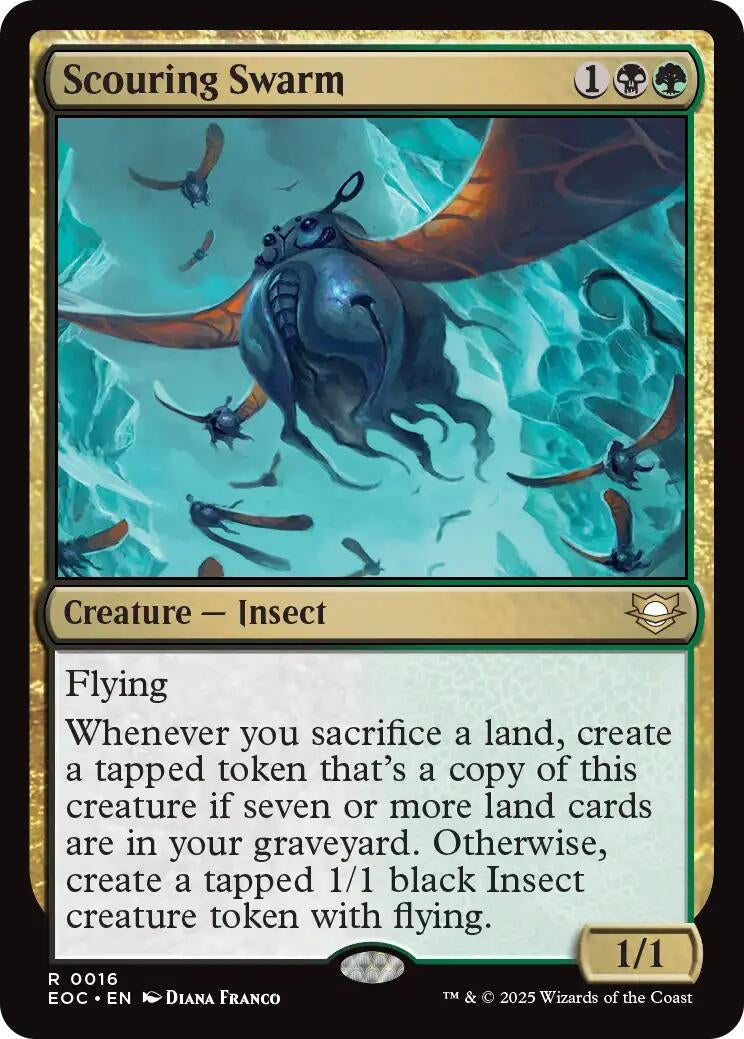 Image for Scouring Swarm (16) - Magic: The Gathering