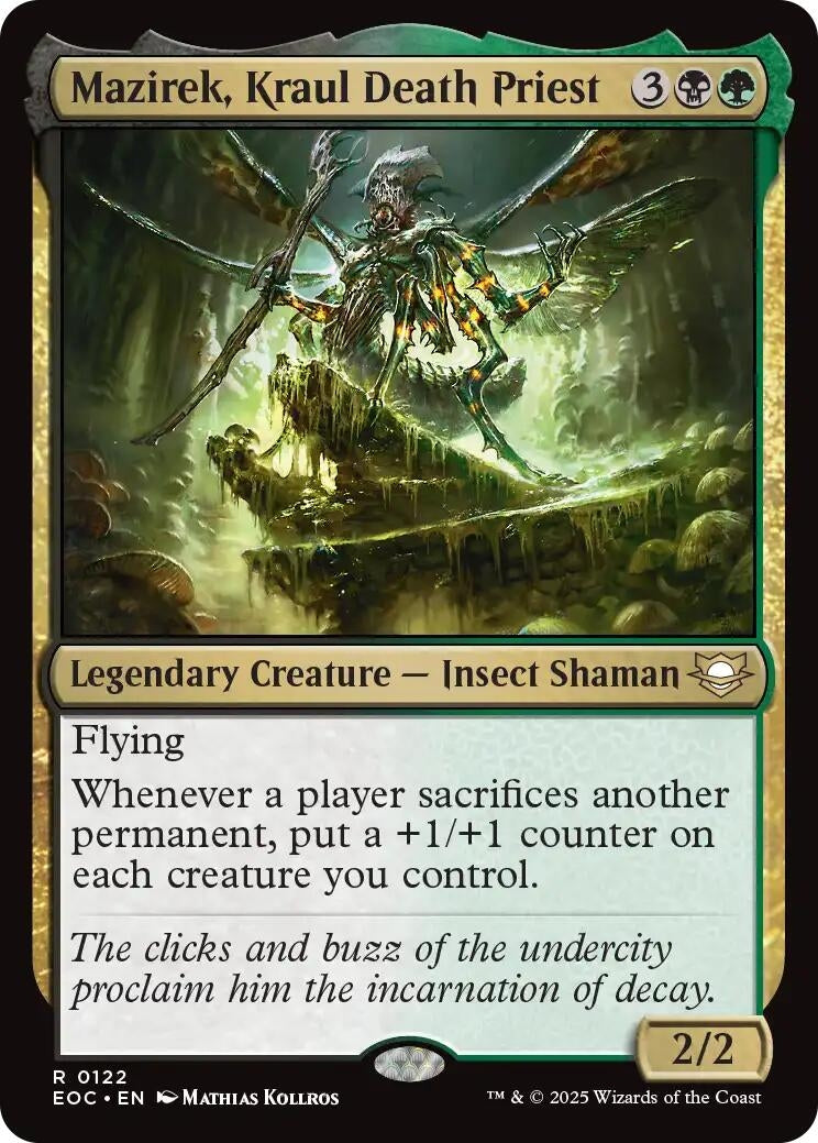 Image for Mazirek, Kraul Death Priest (122) - Magic: The Gathering