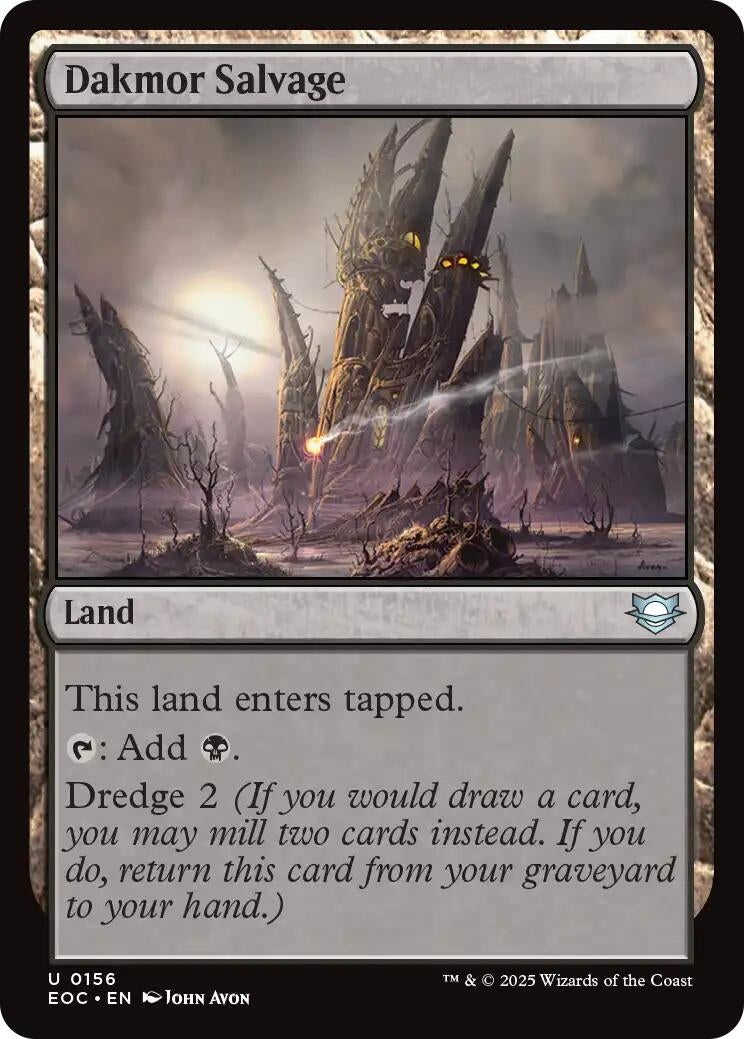 Image for Dakmor Salvage (156) - Magic: The Gathering