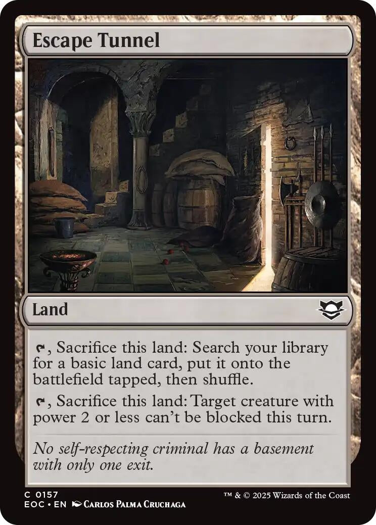 Image for Escape Tunnel (157) - Magic: The Gathering