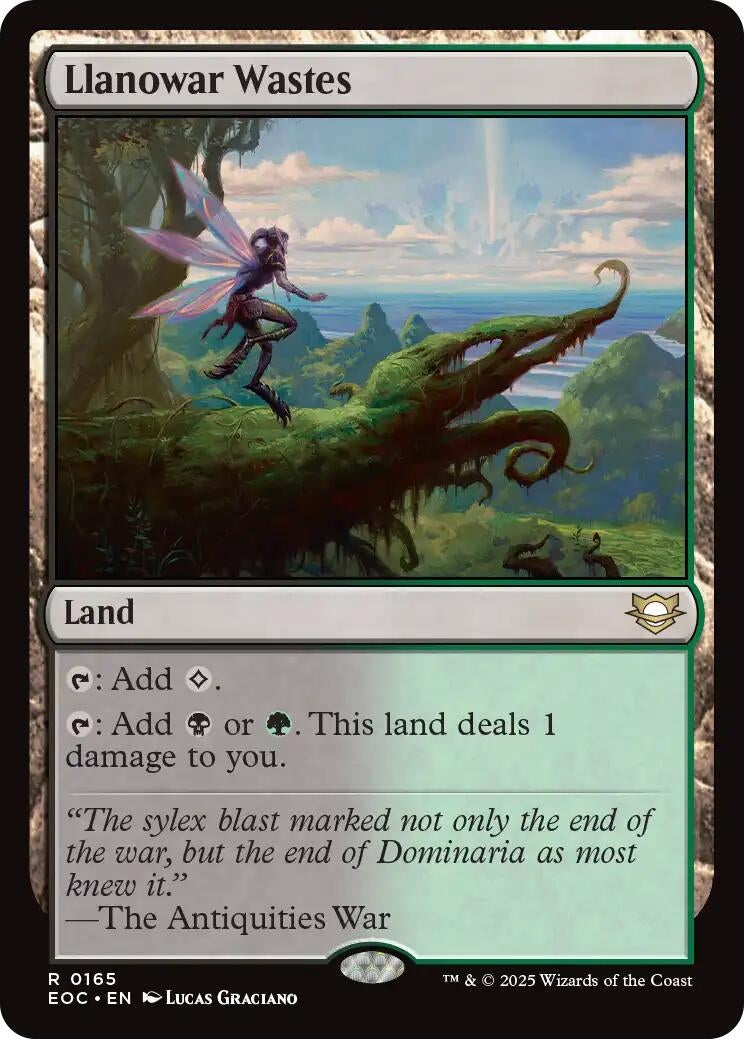 Image for Llanowar Wastes (165) - Magic: The Gathering