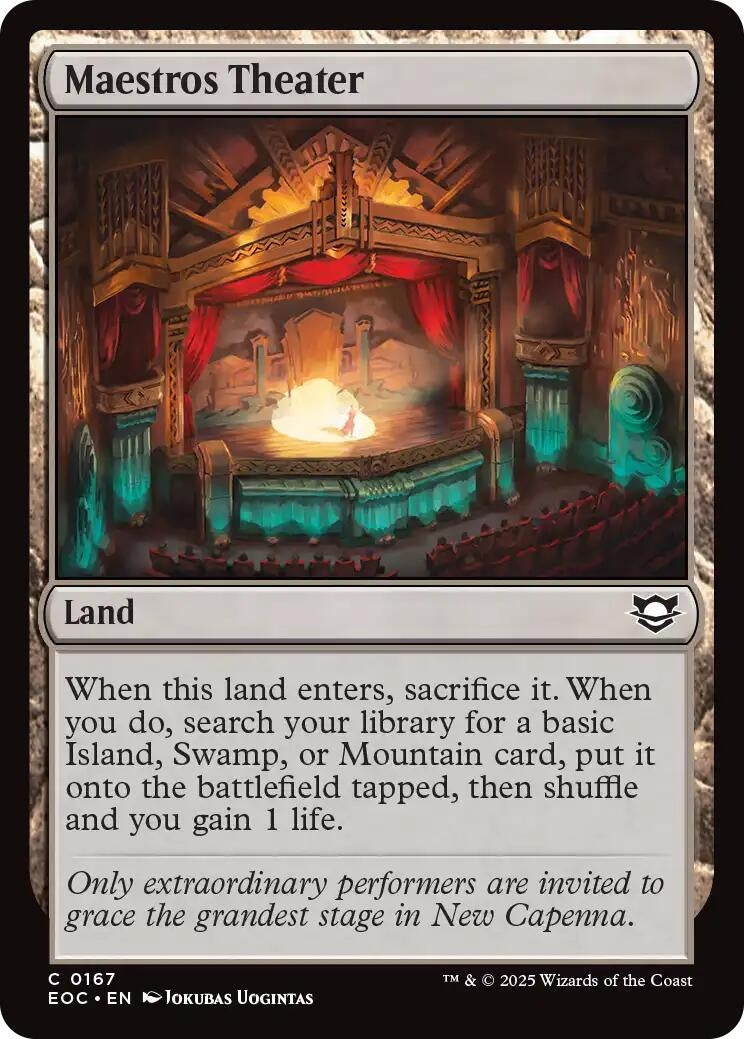 Image for Maestros Theater (167) - Magic: The Gathering