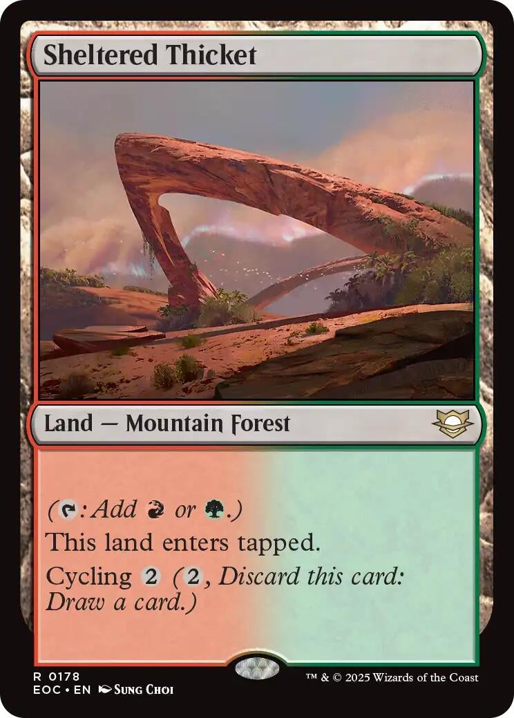 Image for Sheltered Thicket (178) - Magic: The Gathering