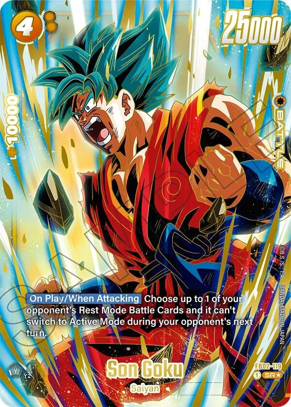 Image for Son Goku (1st Anniversary Set) (FB02-119) - Dragon Ball Super: Fusion World