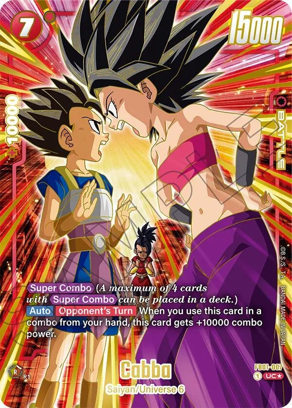 Image for Cabba (1st Anniversary Set) (FB01-007) - Dragon Ball Super: Fusion World
