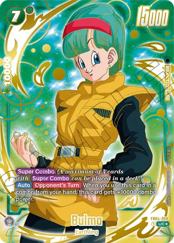 Image for Bulma (1st Anniversary Set) (FB04-068) - Dragon Ball Super: Fusion World