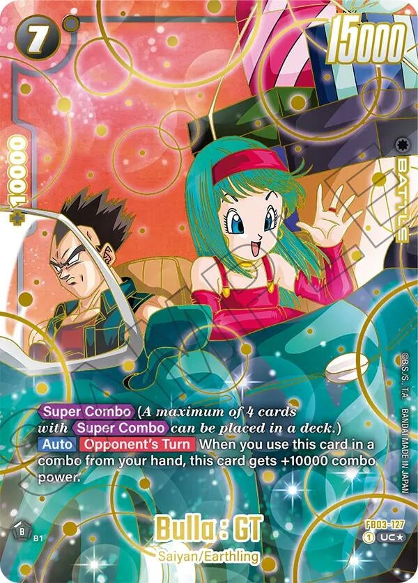 Image for Bulla : GT (1st Anniversary Set) (FB03-127) - Dragon Ball Super: Fusion World