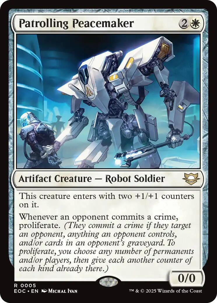 Image for Patrolling Peacemaker (5) - Magic: The Gathering